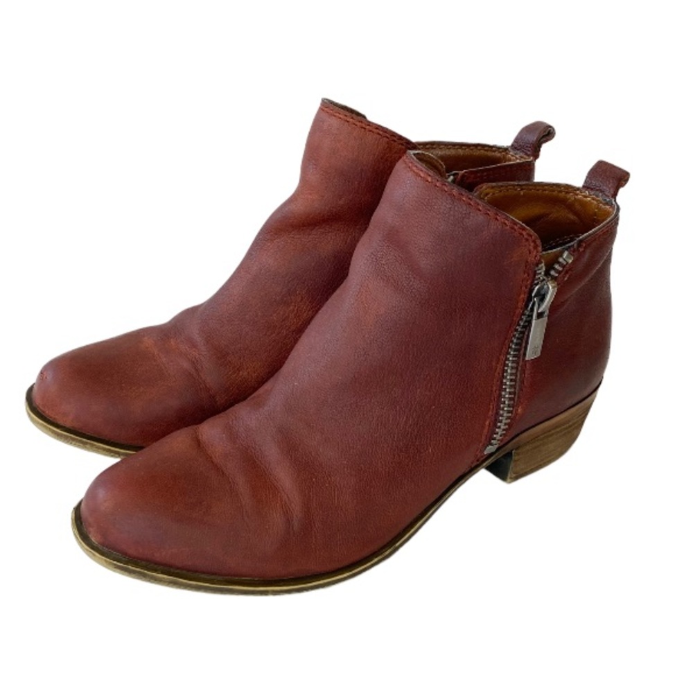 Lucky Brand Basel Leather Booties